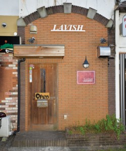 Outside Lavish in Sasebo, Japan