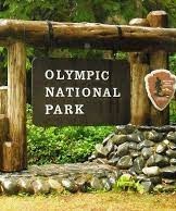 olympic national park-sign