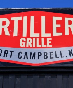 Artillery Grille Signage in Kentucky, Fort Campbell