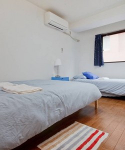 Namba 1 min. on foot! 2 bedroom apt