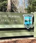 Kitsap Memorial State Park-sign