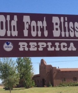 Old Fort Bliss Logo in El Paso, Texas