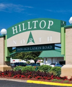 The Shops at Hilltop-sign