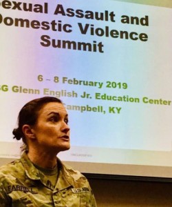 Sexual Assault Summit in Kentucky, Fort Campbell