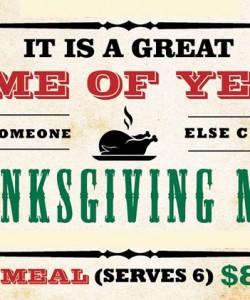 Thanksgiving Meal Banner in Kentucky, Fort Campbell