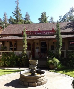 Vezer Family Vineyard California- house