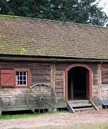 Fort Nisqually Living Museum House in Tacoma, Washington State