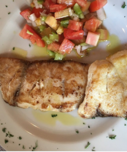 La Callejuela Fish Steak in Rota, Spain