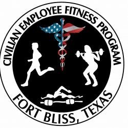 Civilian Employee Fitness Logo in El Paso, Texas