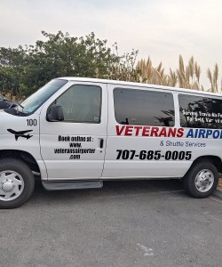 Veterans Airporter and Limousines-Travis AFB- van