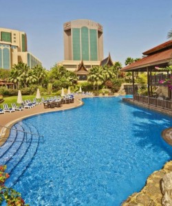 Gulf Hotel Pool in Manama, Bahrain
