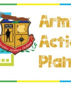 Army Family Action Plan Banner in Texas, Fort Hood