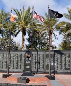 Veterans Memorial Wall in Jacksonville