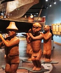 Suquamish Museum Display in Washington