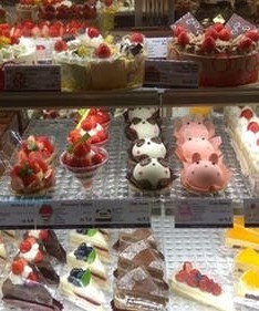 Cakes in Sasebo, Japan