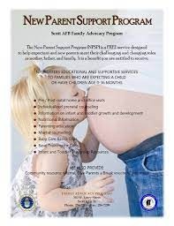 New Parent Support Program- Scott AFB-poster