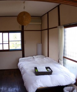 60 years old traditional Japanese wooden house