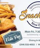 Snack Bar Banner in Texas, Fort Hood