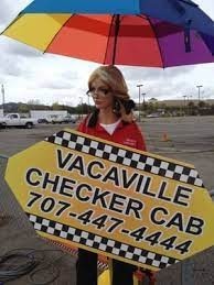 vacaville checker cab- travis afb-umbrella