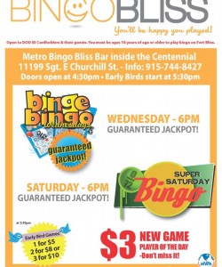 Schedule in El Paso, Texas