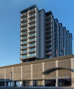 the bethesdan hotel tapestry collection by hilton- building