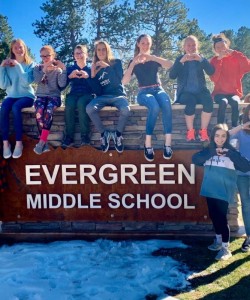 Evergreen Middle School Students in Everett, Washington