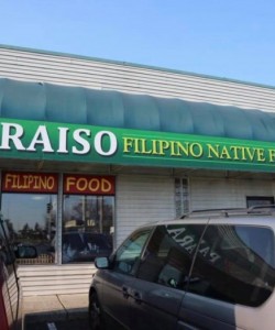 Paraiso Native Filipino Restaurant in Tacoma, Washington State