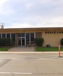 Beale Lanes Bowling center Facade