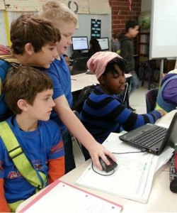John Stockon Elementary Shool Students in ajcksonville, Florida