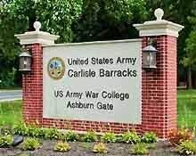 carlisle barracks- sign