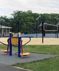 Sports Complex Fields and Courts NSA Bethesda valleyball