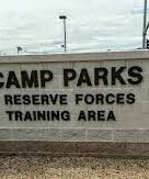 U.S Army Camp Parks- sign