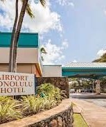 Airport Honolulu Hotel- sign