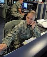 Base Operator- Scott AFB- ServiceWoman Answering call