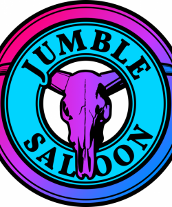 Jumble Saloon Logo in Sasebo, Japan