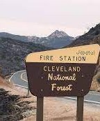 Cleveland National Forest- Sign