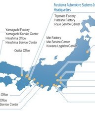 Local Network Service Center Map at Atsugi , Japan