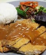 Koreana Korean BBQ  Travis AFB- tangkatsu