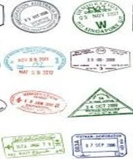 Travel Stamps in Atsugi, Japan
