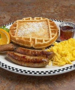 Black Bear Diner Lakewood- Washington States- waffle