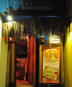 BAR &amp; EATERY Californication Entrance in Sasebo, Japan