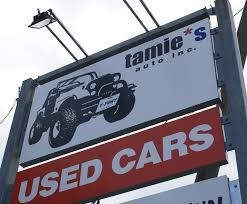 Tamies Auto Signage in Sasebo, Japan