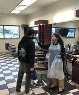 NEX Barber Shop nas north island white plastic