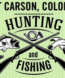 Hunting and Fishing Logo in Colorado, Colorado Springs