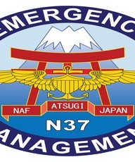 Emergency Management Logo at Atsugi, Japan