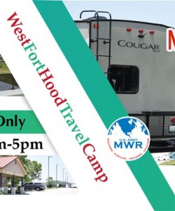 Travel Camp Banner in Texas, Fort Hood