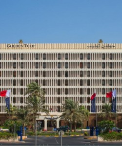 Golden Tulip Hotel Exterior in Manama, Bahrain
