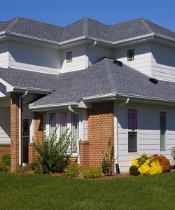 Family Housing- Scott AFB- gray roof