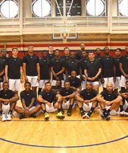 Athletes of Basketball Team in Texas, Fort Hood
