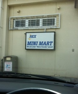 NEX Mini Mart in Atsugi, Japan